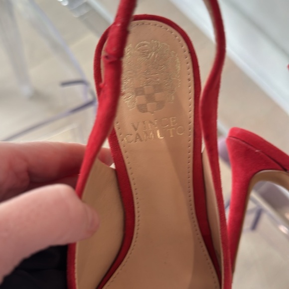 Vince Camuto Suede Heels - Picture 6 of 7